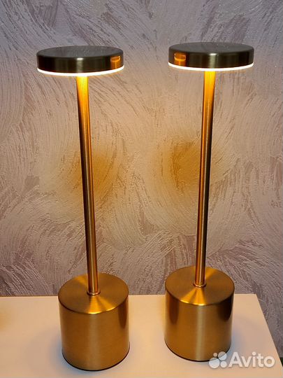 Лампа настольная, сенсорная, светодиодная