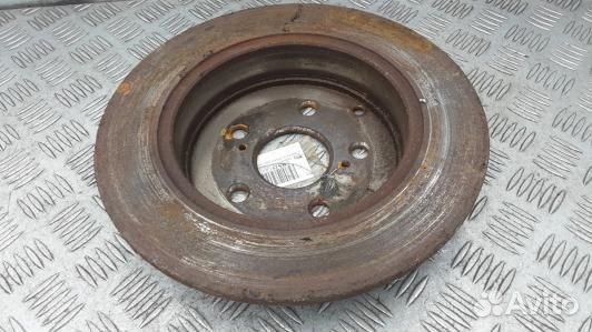 Диск тормозной задний toyota corolla verso 2 (SBN1