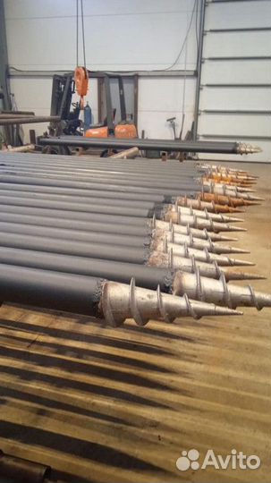 Винтовые сваи под ключ