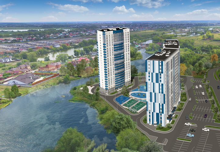 1-к. квартира, 44,6 м², 18/19 эт.