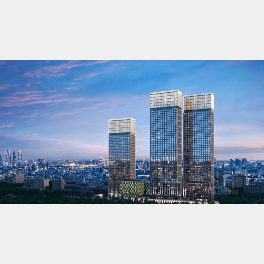 2-к. квартира, 62,1 м², 33/44 эт.