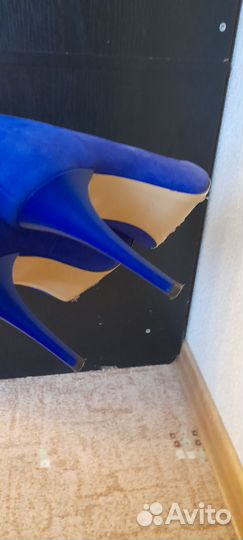 Туфли женские 36 размер натуральная замша