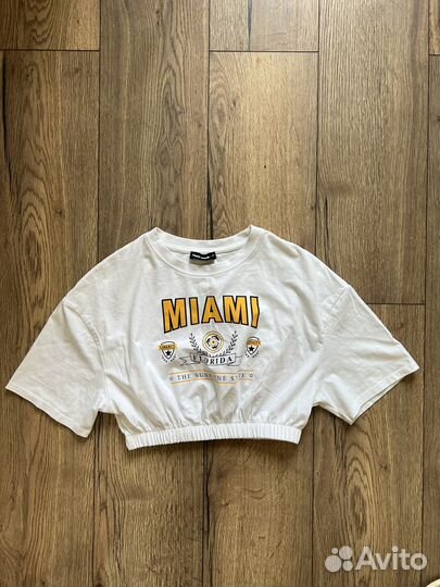 Футболка укороченная