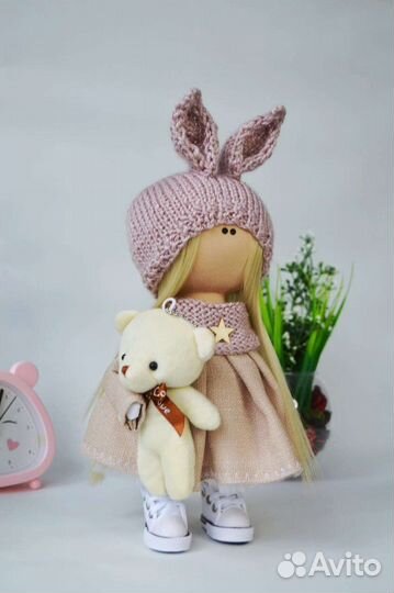 Интерьерная текстильная кукла. Авторская кукла