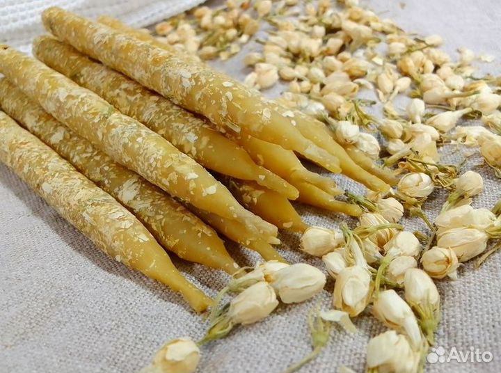 Свечи восковые ручной работы