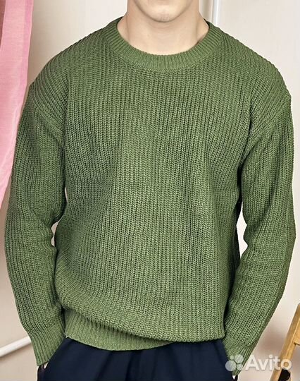 Свитер вязанный мужской