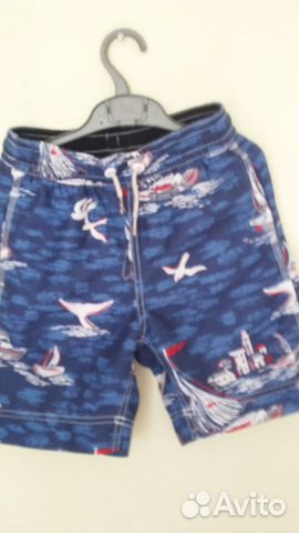 Шорты плавательные GAP 6-7лет