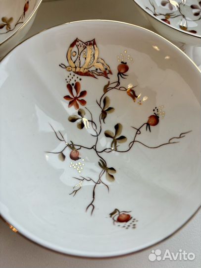 Креманка СССР костяной фарфор