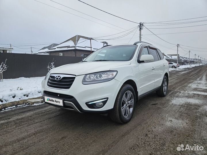 Hyundai Santa Fe 2.2 AT, 2012, 204 000 км