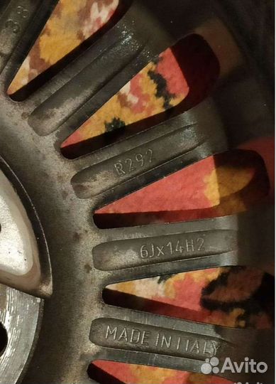 Литые диски r14 на ваз бу