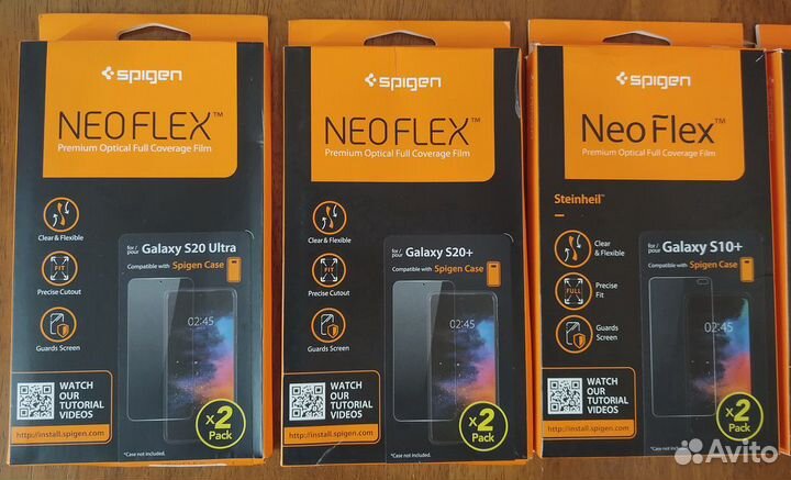 Защитная пленка Spigen для (Samsung Galaxy)