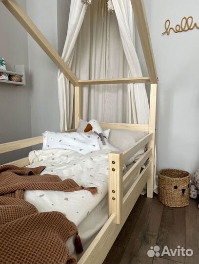 Кроватка Домик для мальчика