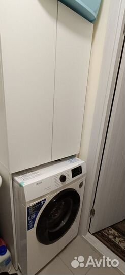 Шкаф пенал над стиральной машиной