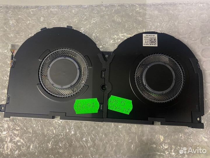 Новый вентилятор dell XPS 15 9575 2-in-1