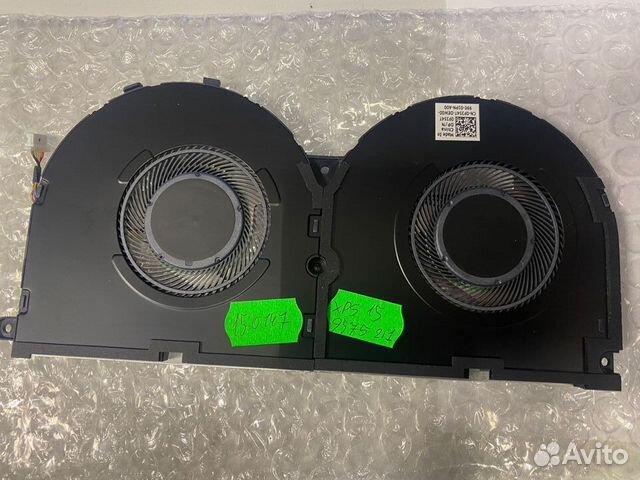 Новый вентилятор dell XPS 15 9575 2-in-1