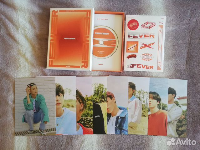 Ateez zero: fever part.3 Diary ver (без фотобука)