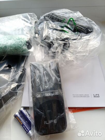 Робот-полотер iLife Shinebot W400 RUS черный