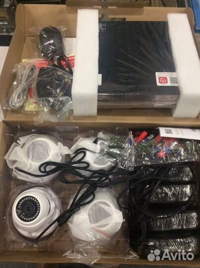 Видеонаблюдение на 4 и 8 камер