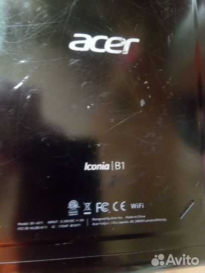 Планшет Acer iconia B1