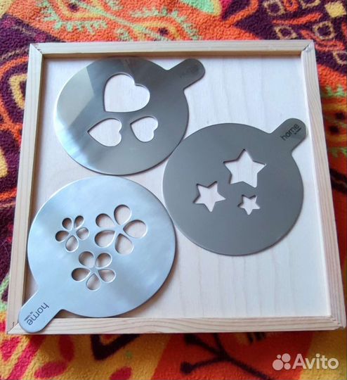 Трафареты для кофе