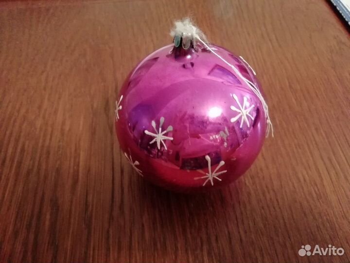 Елочная игрушка-большой шар