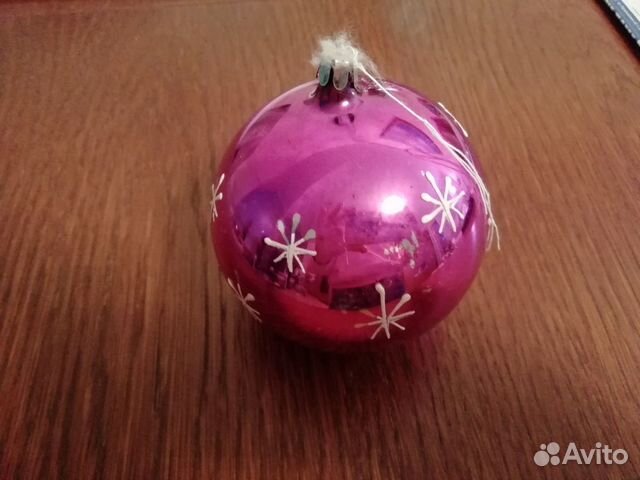 Елочная игрушка-большой шар