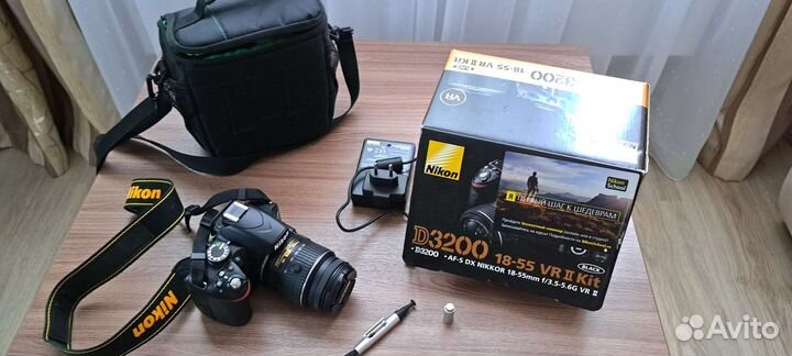 Зеркальный фотоаппарат nikon d3200