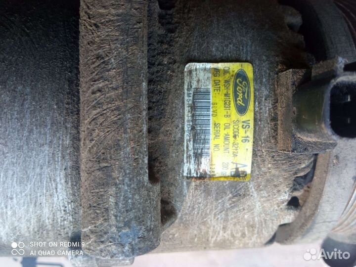 Ford focus 2 1.8 компрессор кондиционера