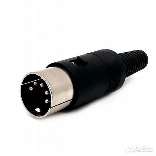 Разьемы DIN 5pin, штекер (гнездо) на провод