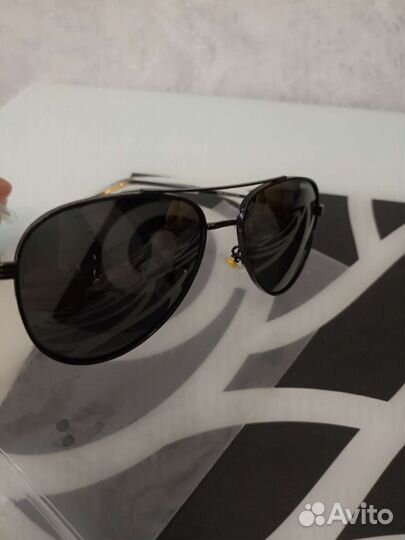 Солнцезащитные очки мужские, стекло, uf защита