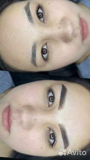 Перманентный макияж бровей губ и межресничка