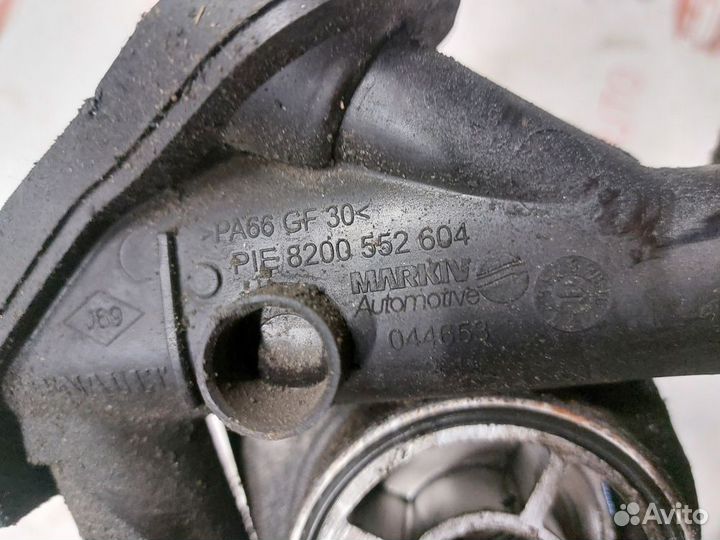 Трубка с масляным радиатором Renault двигатель K9K