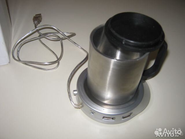 USB-Hub подогреватель кружки с 4-мя портами