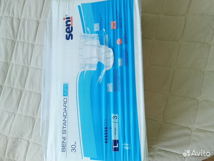 Памперсы для взрослых seni 3