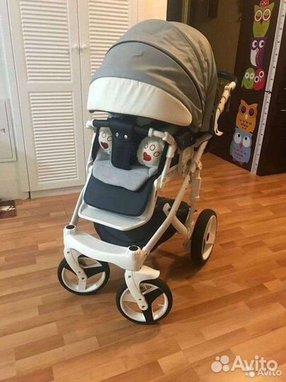 Коляска 2 в 1 Adamex Monte Carbone