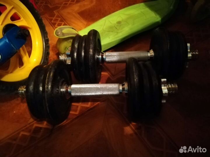 Гантели разборный 2 по 10 кг