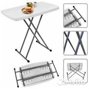 Стол складной 75*50 см усиленный