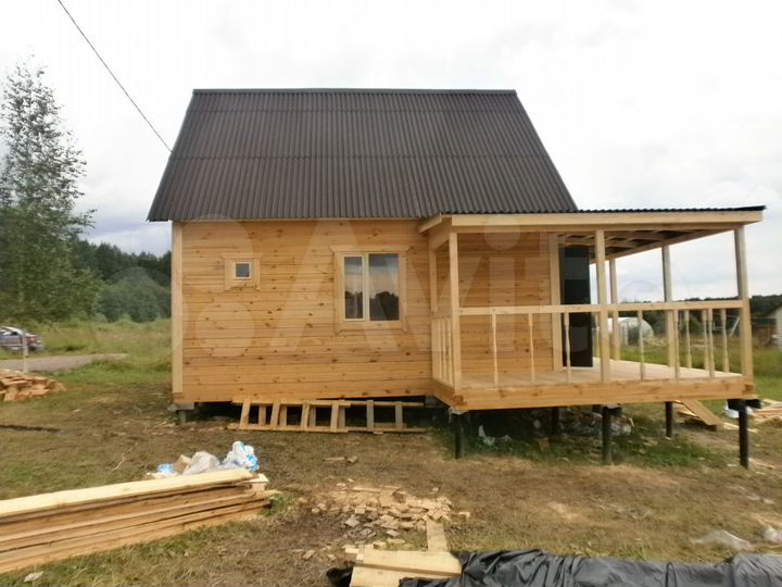 Дом 60 м² на участке 15 сот.