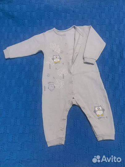 Комбинезон на флисе 70 размер