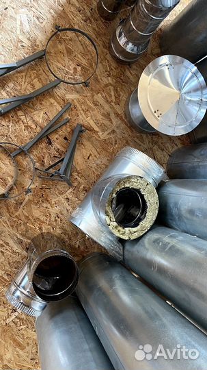 Дымоход для напольного отопительного котла