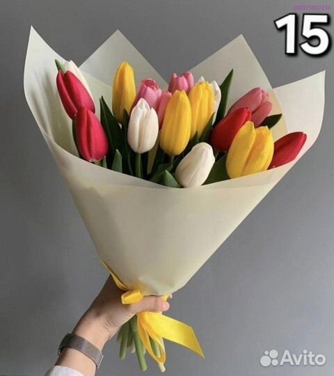 Букеты из тюльпанов (Арт.38559)