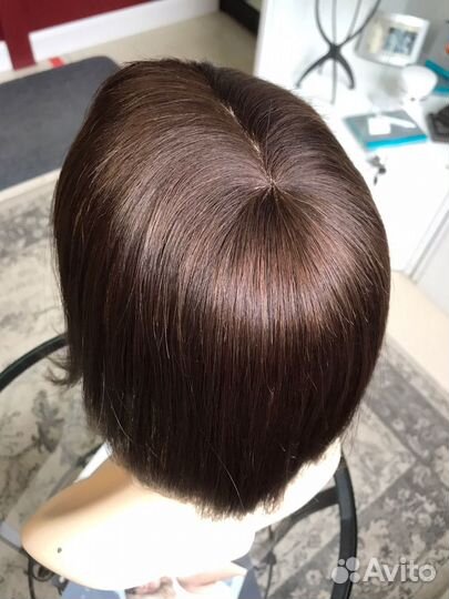 Накладка из натуральных волос 30см