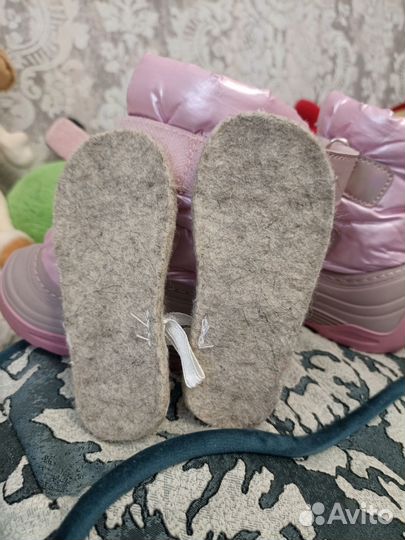 Дутики зимние детские