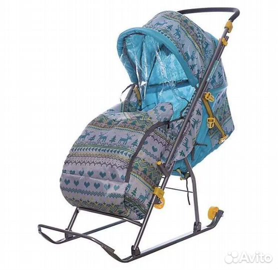 Санки коляска новые