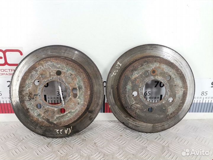 Диск тормозной задний Mercedes-Benz M-Класс W163