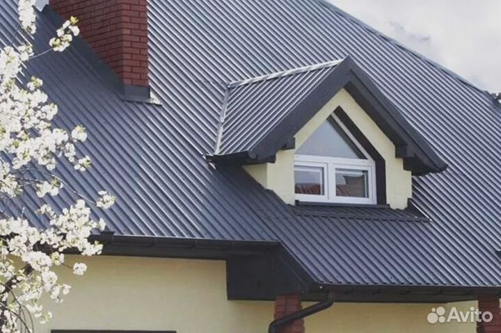 Профлист С8 1200х2000 7024. Код: 4779 / 1798