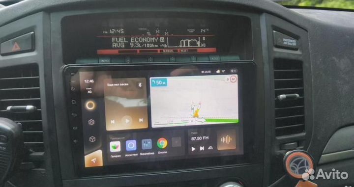 Магнитола Mitsubishi Pajero 4 Android IPS