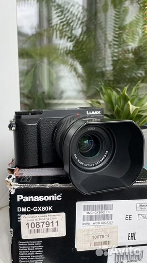 Panasonic lumix GX80 + Leica 25 mm 1.4 идеал