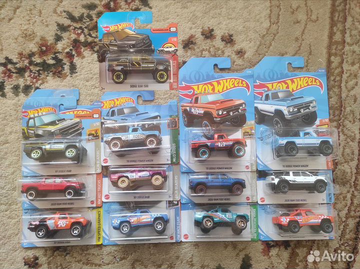 Hot Wheels подборка внедорожников