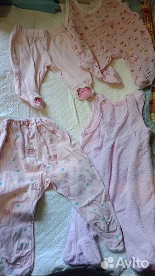 Более 80 вещей на девочку от 0 до 3 месяцев